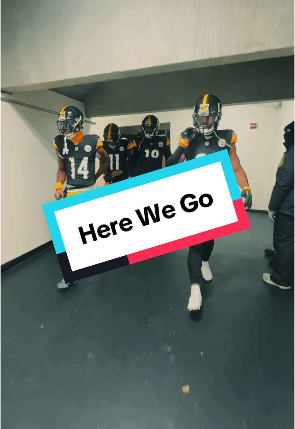 En el túnel comienza todo 💪 #pittsburgh #steelers #lossteelers #español 
