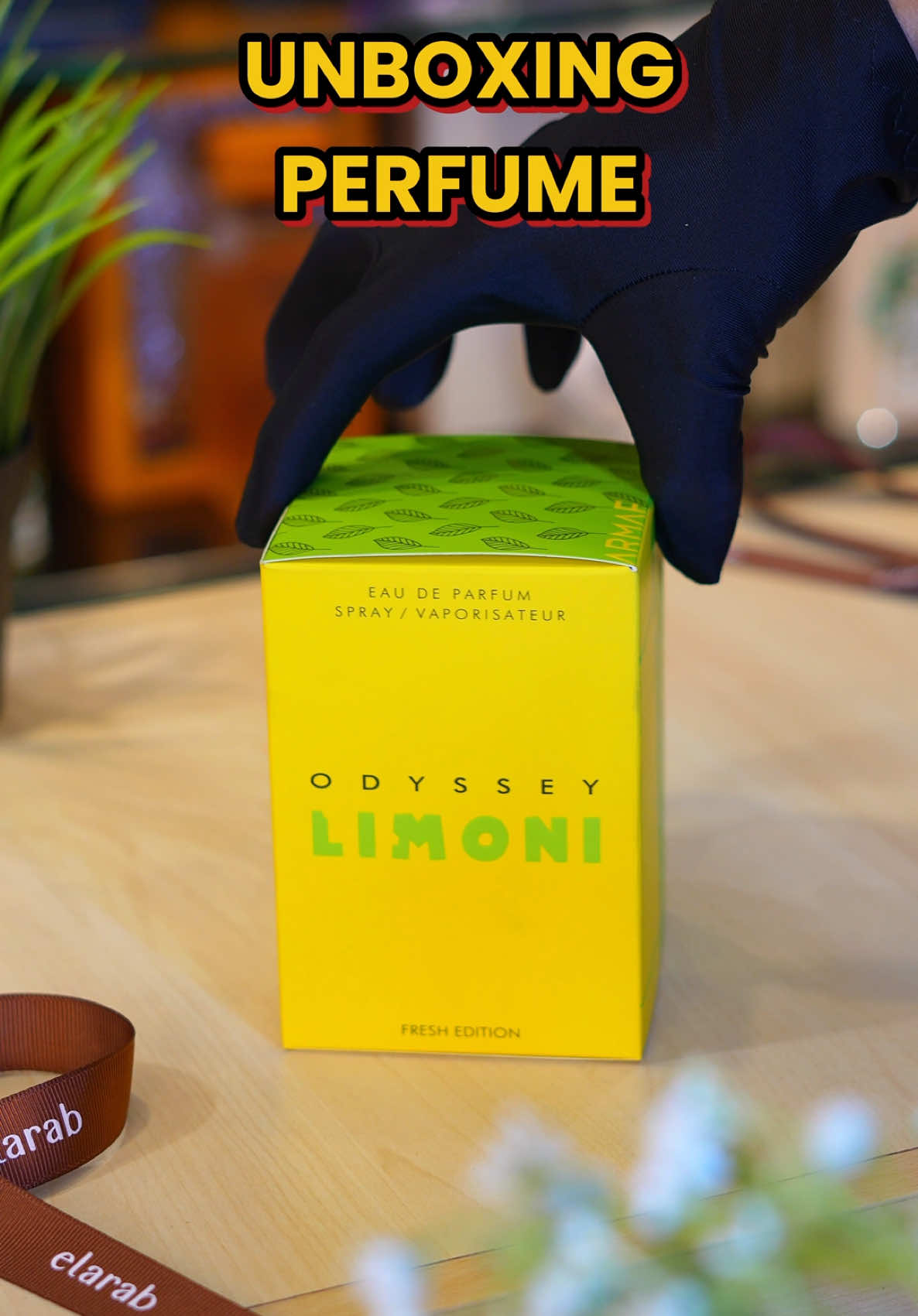 Unboxing perfume Odyssey Limoni #unboxing #perfume #fragrance #elarab #
