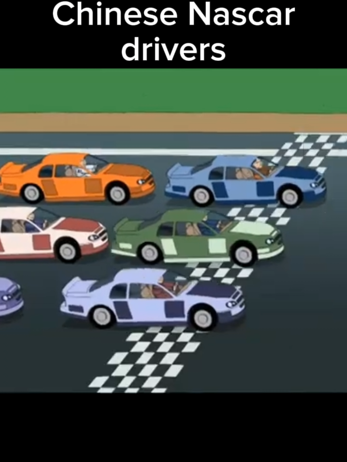 Family guy Chinese Nascar drivers #familyguy #bestmoments #funny #random #fyp #nascar #china 
