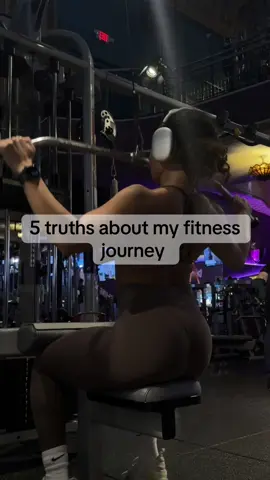 5 truths about my fitness journey I thought I’d share 🫶🏽 #fy #fyp #Fitness #FitTok #GymTok #motivation 