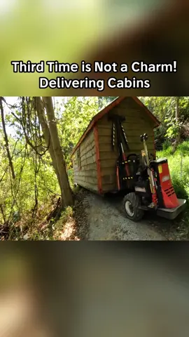Third Time is Not a Charm! Delivering Cabins #towtruck #towtruckstories #repo #cabin #delivery 