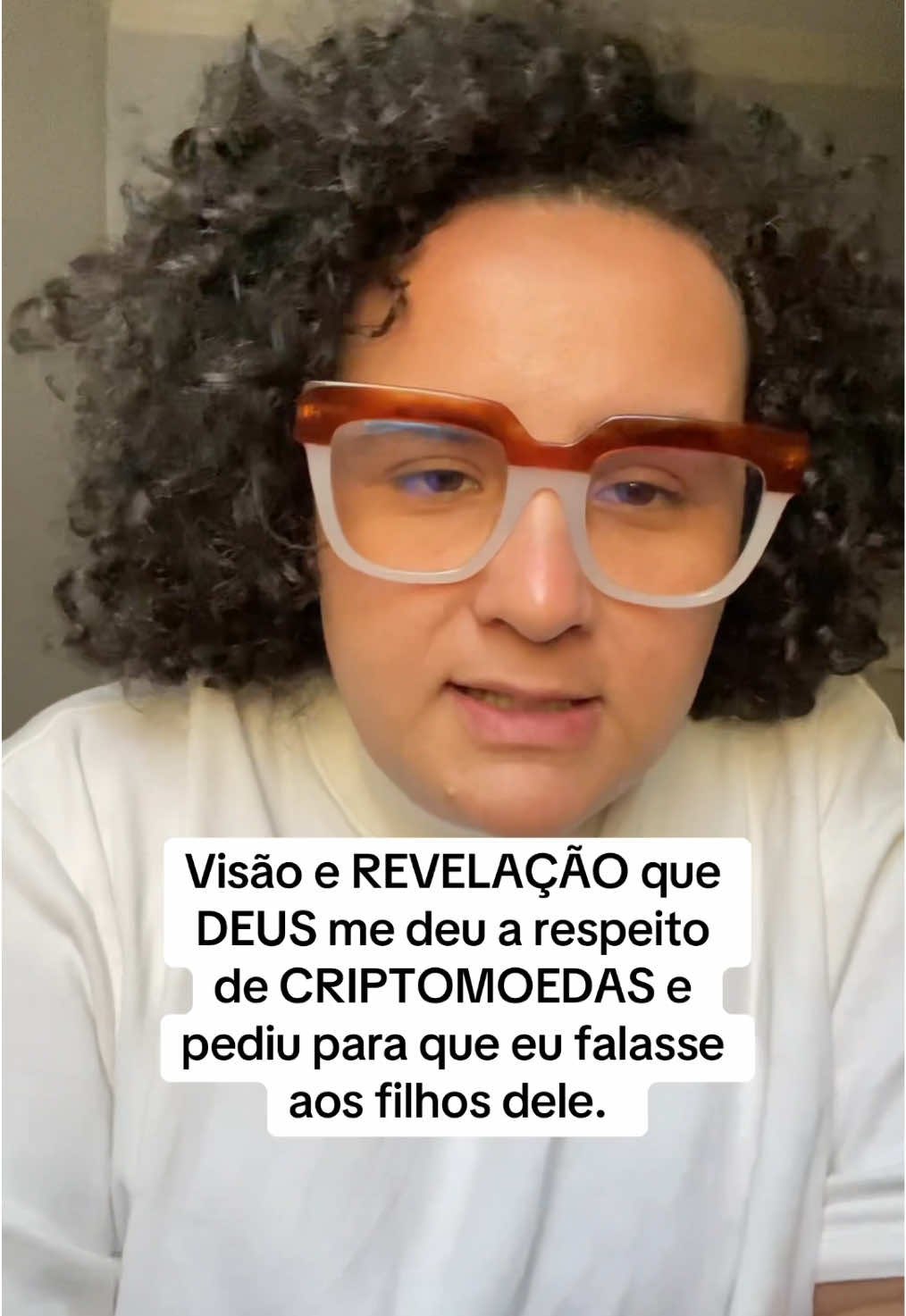 Revelação que Deus me deu a respeito de criptomoedas. Ele me pediu para falar aos filhos dele. #profeta #profecia #voltadejesus #prosperidade #criptomoedas #crypto 