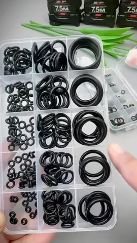 Hộp 200 gioăng, ron cao su chống rò rỉ, chịu dầu, chịu nhiệt tốt #roncaosu #gioangcaosu #xuhuong #dodungtienich 