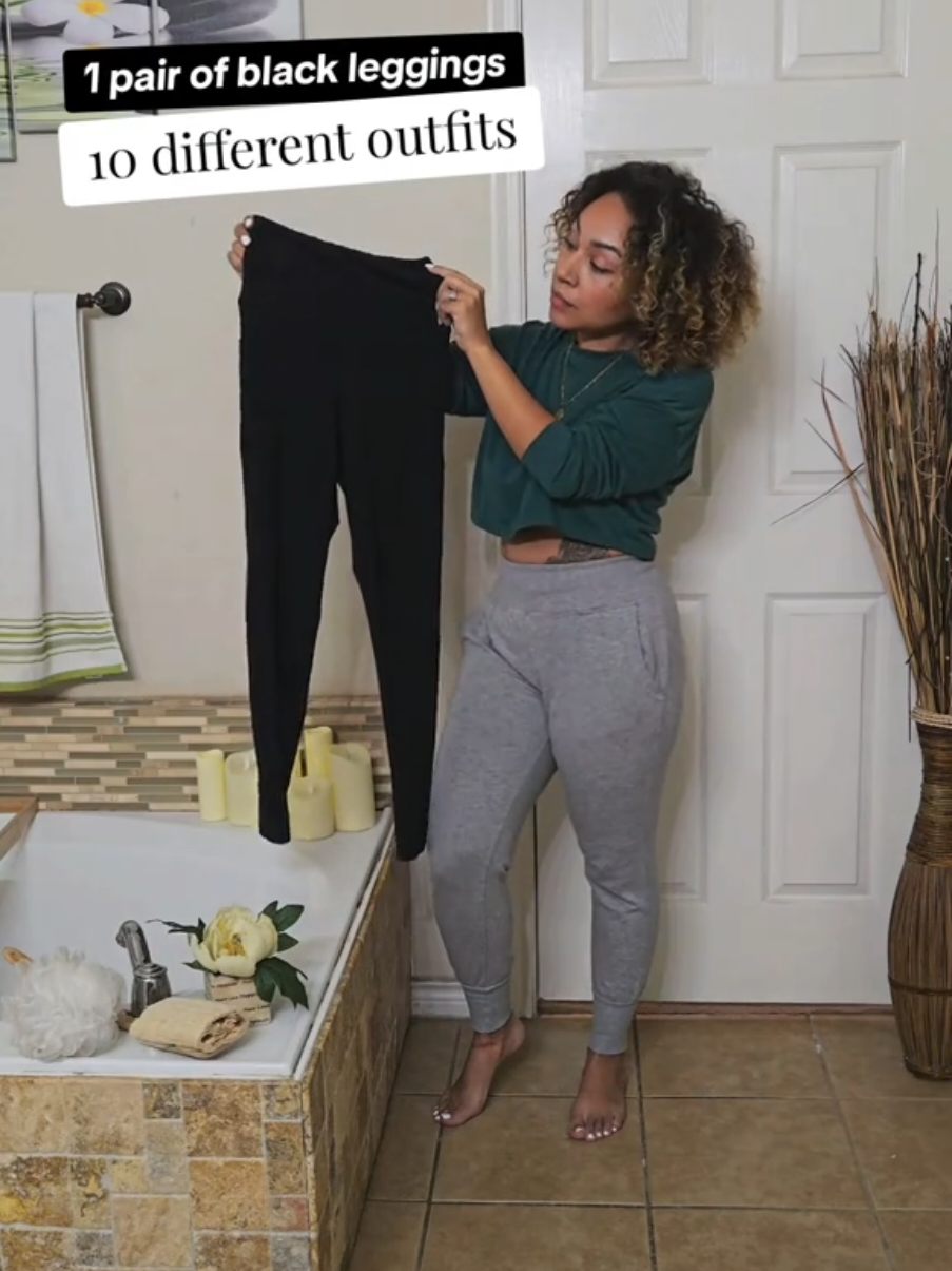 2025 forecast: 100% chance of black leggings. 🖤   ••••••••••••••••••••••••••••   #BlackLeggings #LeggingLife #ComfyStyle #FashionForecast #2025Style #EverydayEssentials #FashionGoals #WardrobeStaples #LeggingsOnPoint #CozyVibes #ChicAndComfy #StyleInspo #LeggingsLove #CasualChic #ComfortFirst #AthleisureStyle #OOTD #FashionTrends2025 #StayCozy #FashionForecast2025 