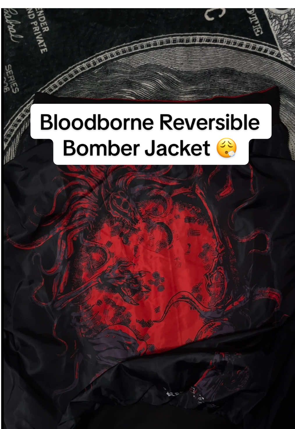 Bloodborne Reversible Bomber jacket for men 😮‍💨😍 #jacket #menjacket #reversiblejacket #bloodborne #bloodbornecosplay #bloodborne🖤 #bloodbornecommunity #bloodbornejacket #jackets #clothes #fashin #newyearnewaura #TikTokShop #tiktokshopfinds 