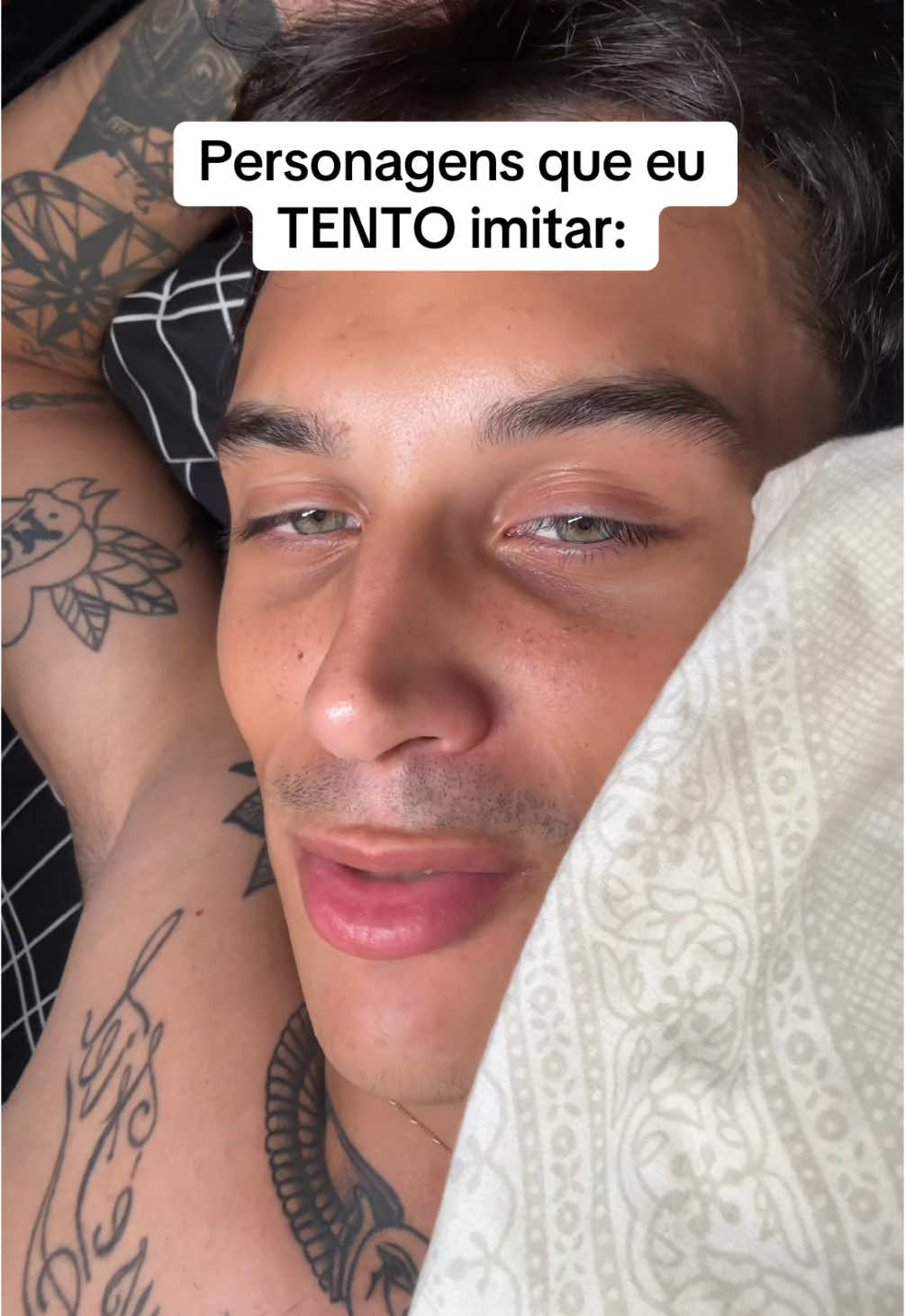 PERSONAGENS que eu TENTO imitar