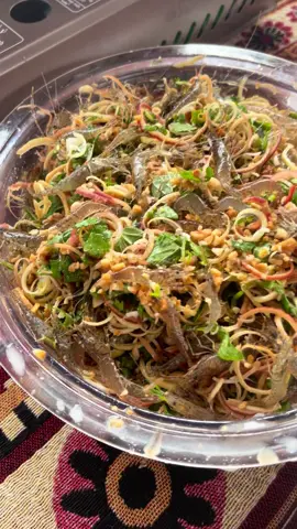 Mời các bác món gỏi tôm nhảy của dân tộc thái tây bắc chúng em #nhàhàngNàngBan #đặcsảnSơnLa #ẩmthựctâybắc #thànhPhốSơnLa 