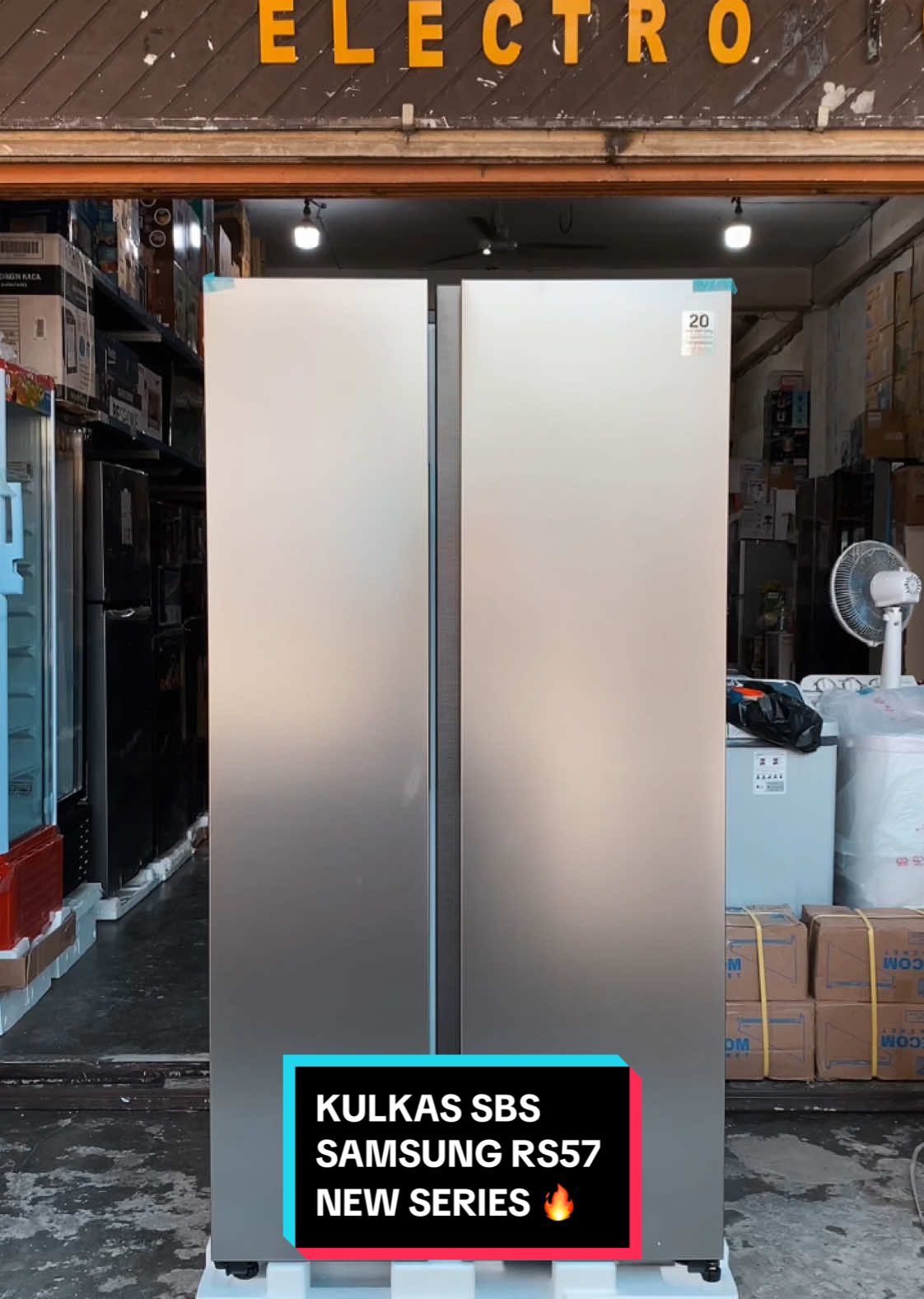 NEW KULKAS SAMSUNG SIDE BY SIDE RS57 🔥🔥 #kulkas #kulkassamsung #samsung #viral #fyp #fypシ #acehtiktok 