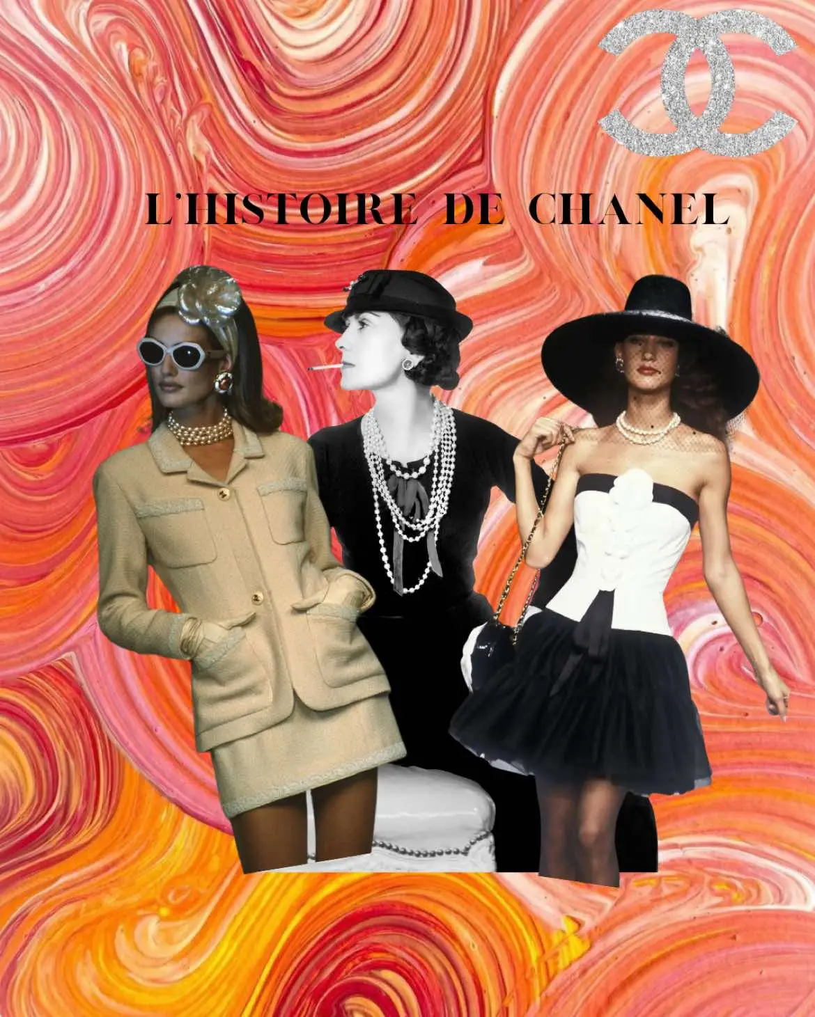 Hésites pas à t’abonner pour me soutenir❤️ #chanel #cocochanel #gabriellechasnel #mode  #tiktokmod #luxe #pourtoi 