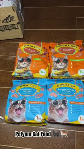 100 ang isang kilo kaya bili na! #petyumseafoodfeast #petyumcarnivoreclassics #catfood #drycatfood #petyumcatfood 