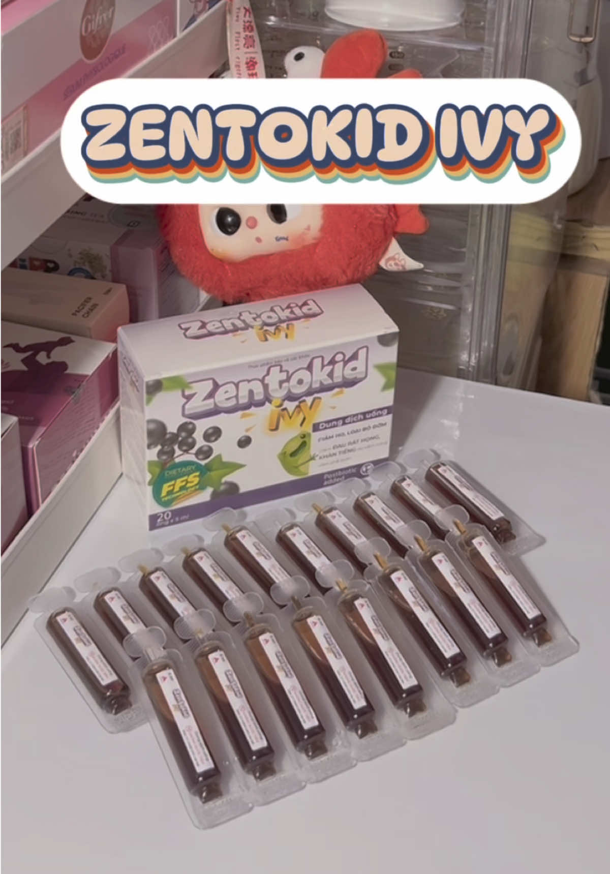 Siro ho thảo dược Zentokid Ivy hỗ trợ giảm ho sau 3 ngày cho các mom nè #zentokid #zentokidivy #hocodom #trihochobe #nuoicon #siroho #xuhuong #LearnOnTikTok 