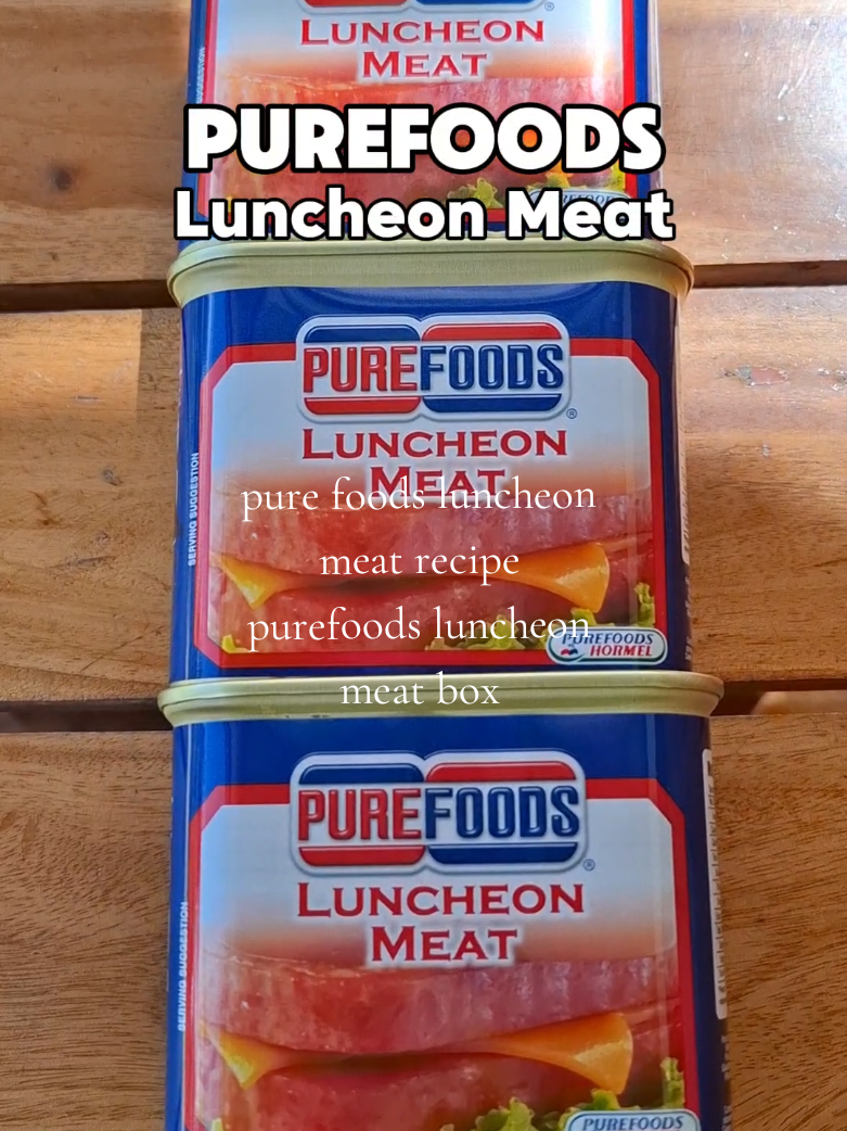 Luncheon Meat ba? Sarap neto oh! Tried and TASTED! pure foods luncheon meat recipe purefoods luncheon meat box #yummy #purefoods #betnabet #luncheonmeat 