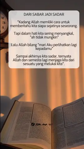 DARI SABAR MENJADI SADAR😔 #quote #katakata #renungan #pengingatdiri #fyp #fypシ #lewatberanda 
