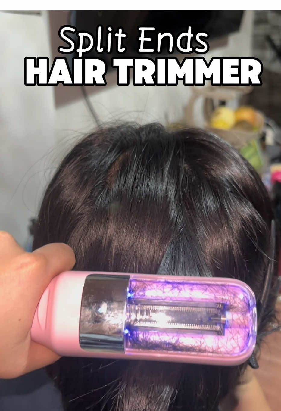 Split ends trimmer cordless  #trimmer #hairtrimmer #splitendstrimmer #hair #bestfindsbylaura #fyp 