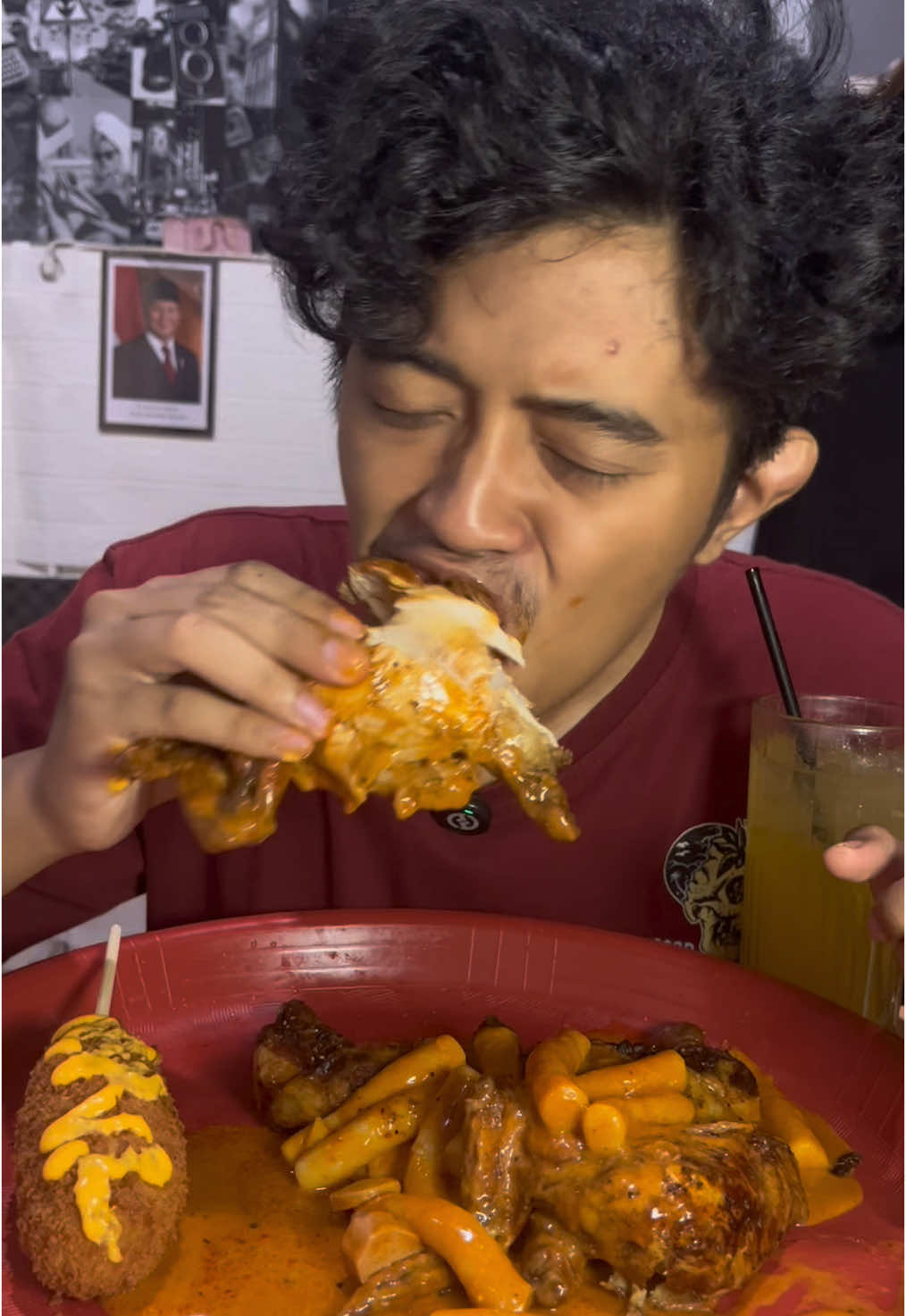 Kurang nasi kurang kenyang #makanking #mukbang #reddog 