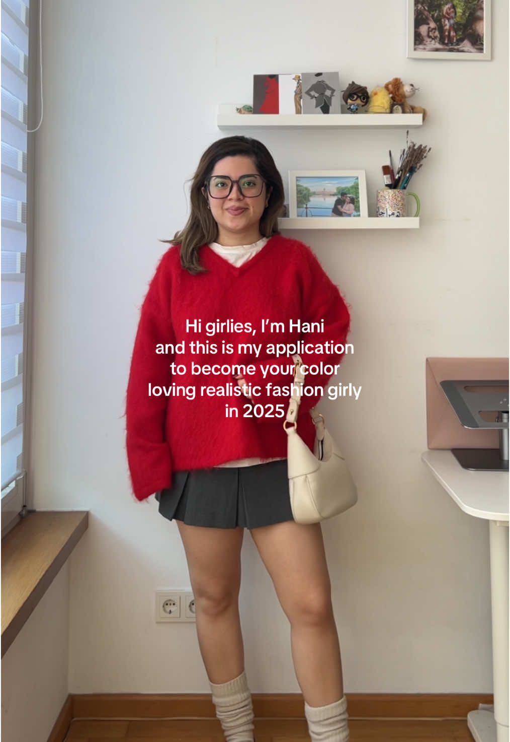 Hi, I’m Hani and I love classic chic outfits with a twist or a pop of color and I want to be your go-to fashion creator in 2025. #fashiontiktok #fashioninspo #outfitinspo #pinterestgirl #pinterestoutfit #roadto2k #itgirlaesthetic  #pinterestaesthetic 