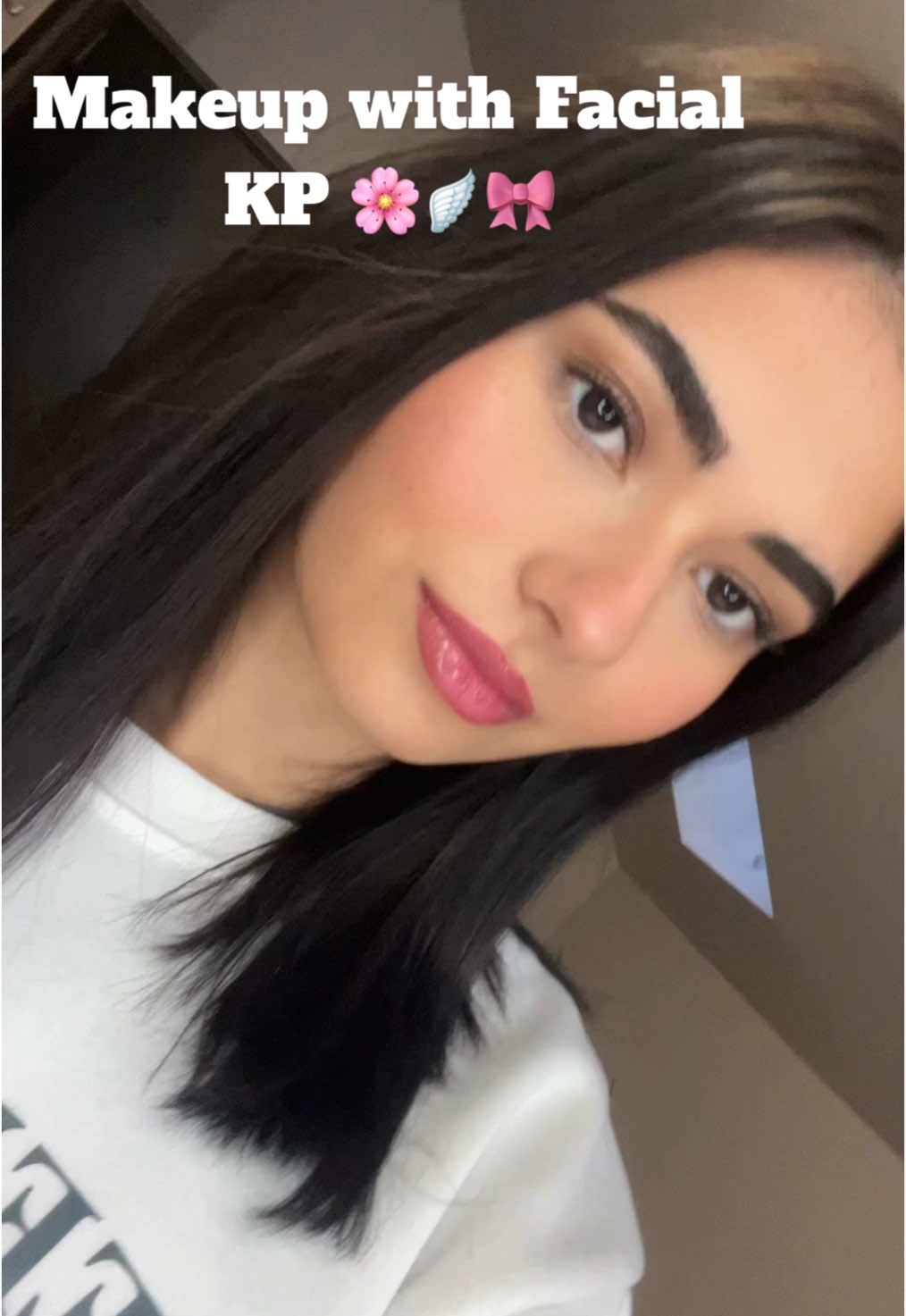 it’s way more visible irl🎀 #CapCut #fy #fypシ #viral #photo #makeup #fyp #tiktok #foryoupage #viralvideos #duet #trending #beauty #kp #keratosispilaris 