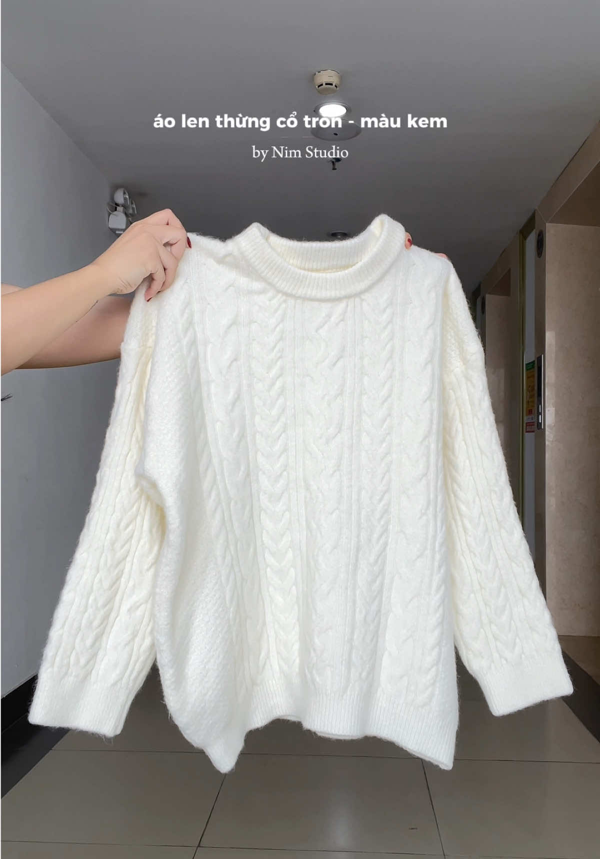 Try on áo len thừng 🛒🤍🍂 #OOTD #goclamdep #phoidoxinh #unboxing #review 