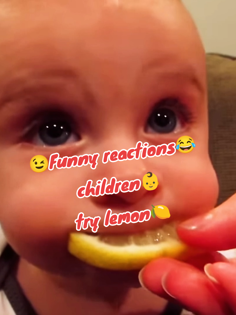 😉Funny reactions children👶 try lemon🍋 #funnyreaction #funnybaby #children #funnymoment #lemon #funnyrasel90 #funny #baby #rasel #comedyvideo 