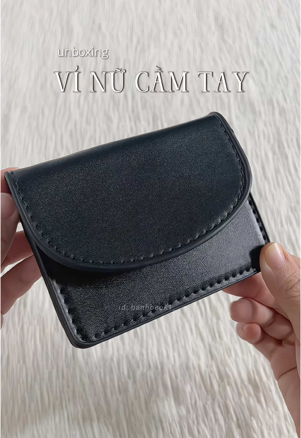 Ví nữ cầm tay nhỏ gọn tiện lợi 💓#unboxing #vinucamtay #vidungtien #vicamtay #vimini #trending #xuhuong 