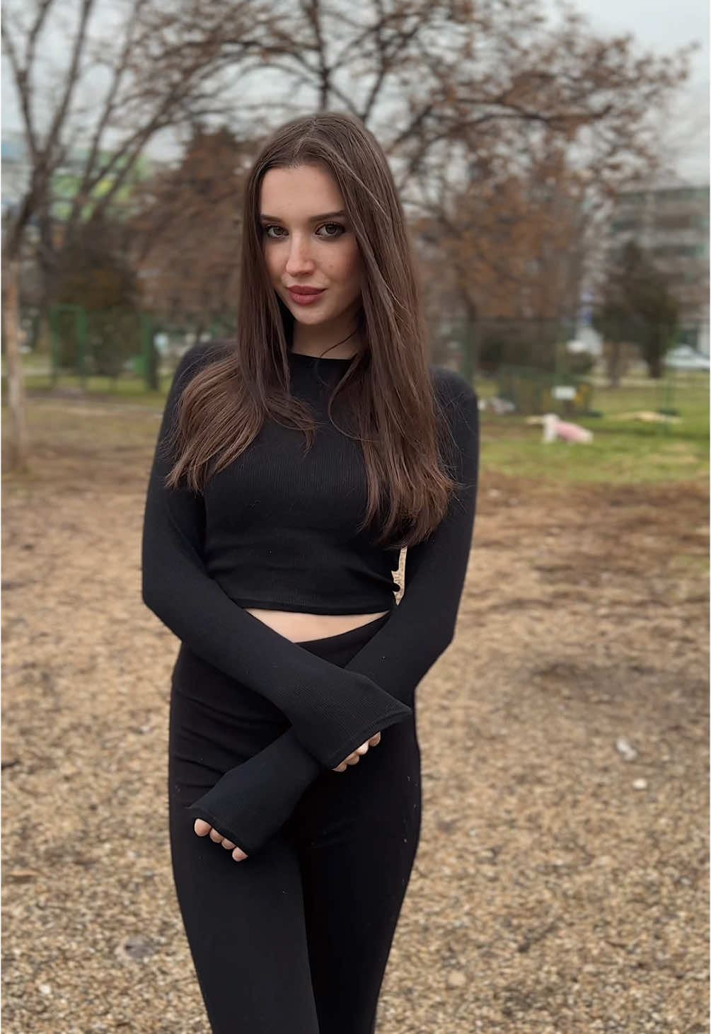 Obsessed with this look 🖤✨ Let me know if it’s a vibe or not! #OutfitCheck #TrendyLooks #OutfitInspo #ViralFashion #TikTokTrends #OOTD #OutfitTrends #MinimalistLook #StyleGoals #FashionTikTok #ClothesStyle