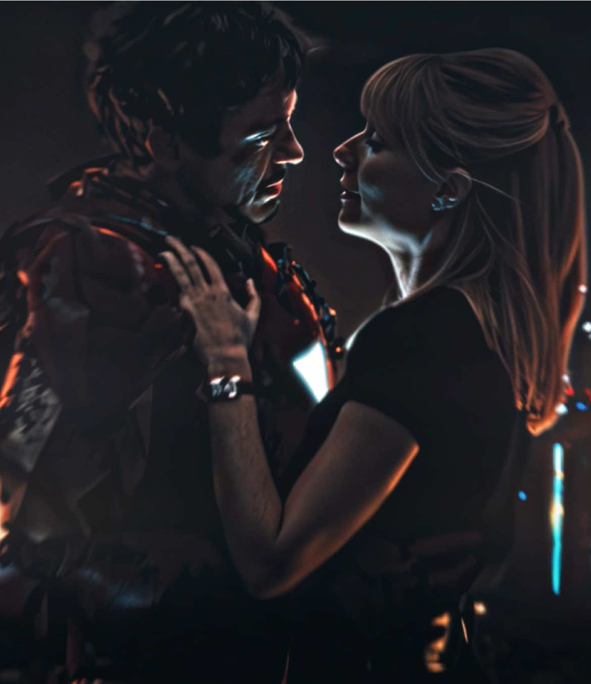 O preço de salvar o mundo foi deixá-la para trás. #tonystark #vingadoresultimato #homemdeferro #fyp #edit 