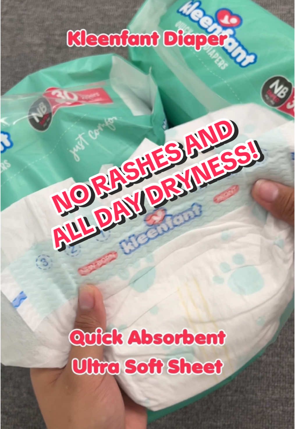 Sigurista Mom ka din ba? We’ve got you covered! 🥰💖 Kleenfant Quick Dry Diapers protect your baby’s bumbum with quick absorbency🤗 and a cottony breathable sheet, ensuring no rashes and all-day dryness! Shop now!🤩🛒 #KleenfantForEveryBaby #Kleenfant #SwitchToKleenfantNa #alagangkleenfant #fyp #fypage #babytok #tiktokph #viraltiktok #trending #tiktokphilippines #babytiktok #tiktok #viral #viralvideos #fyoupage #foryouu #foryoupage #momhack #momtok #newmom #baby #MomsofTikTok #firsttimemom #momhack #mommytips #babymusthaves ##kleenfanttrustedbabybrand 