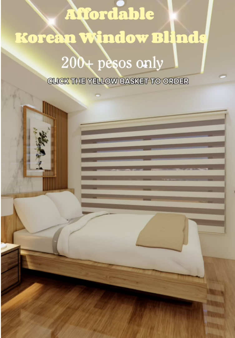 Affordable Korean window blinds, click the yellow basket to buy #windowblinds #koreanblinds 