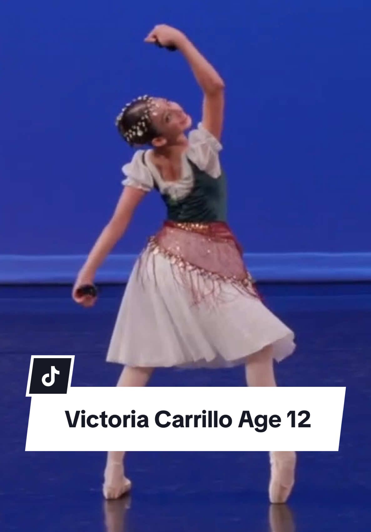 Victoria Carrillo only Age 12 with the full ballerina package! #yagp #fyp #foryou #viral #ballerina #ballettok #yagp2025 #dance #dancer #performance #foryoupage 