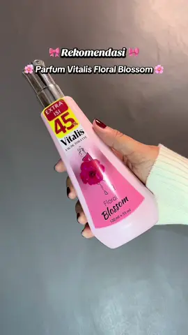 Auto banyak yg notice 🎀🌸💖 #parfum #parfumviral #parfumvitalis #vitalisblossom #parfumwanita #parfumereccomended 