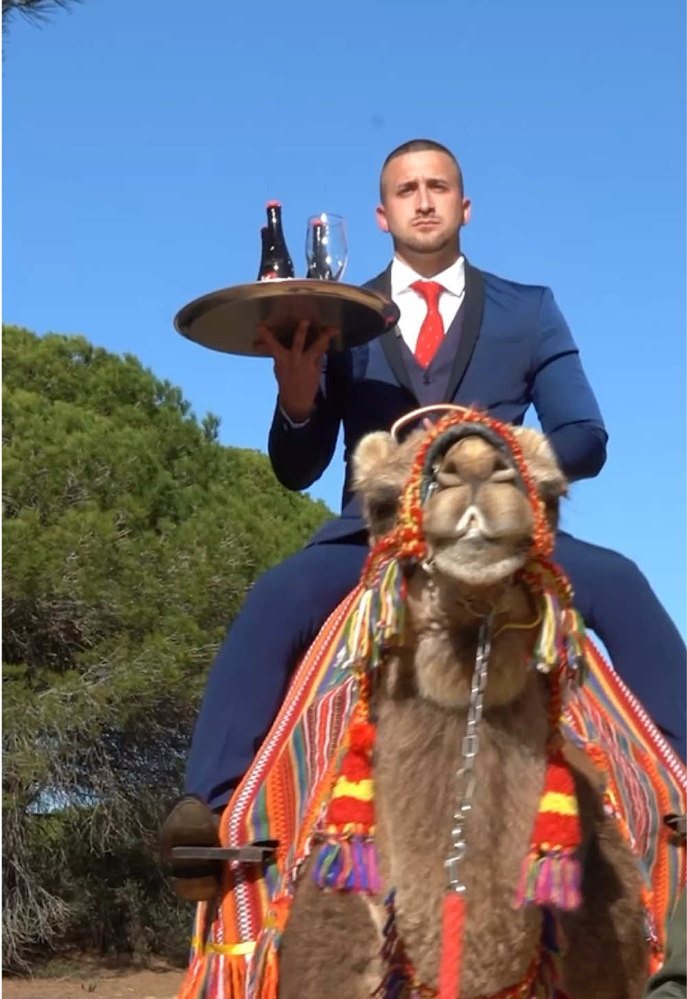 Tengo el honor de ofrecer un servicio elegante y profesional a su Majestad el Rey Mago, en vísperas de una noche mágica y sirviéndole una @Cervezas Ambar la mejor cerveza del mundo. #ElRepartoMasEspecial ✨En el servir a los demás el permiso y la elegancia van cogidos de la mano.✨ #venturascristian #arte #de #servir 