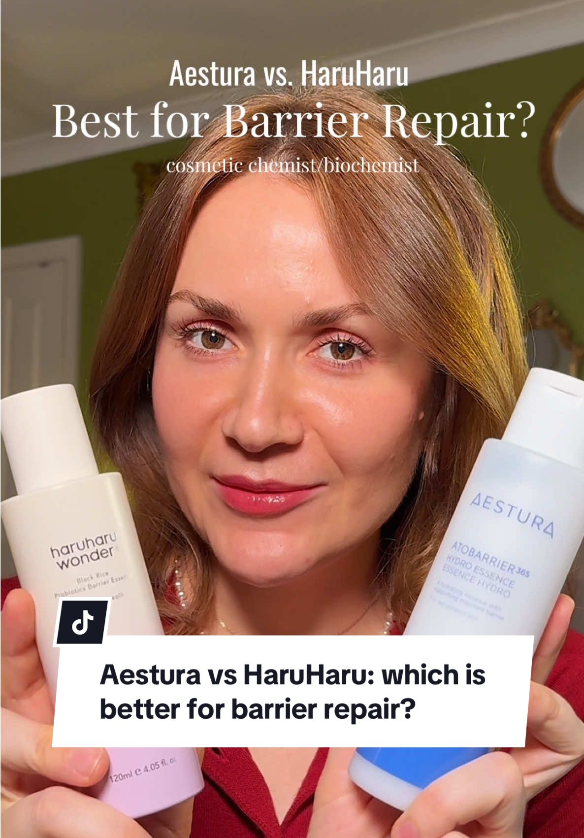 Best Barrier Repair Essence? Aestura vs HaruHaru #barrierrepair #haruharu #aestura #koreanskincare #notsponsored #skincareadvice #skincaretips #skincare #skinbarrierboost #skincarerecommendations #dryskin 