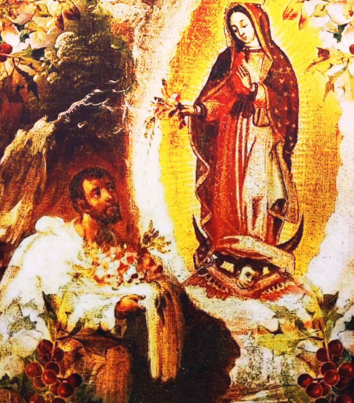 Our Lady of Gudalupe, Pray for us. #ourladyofguadalupe #mary #jesus #christianity #catholic #fyp 