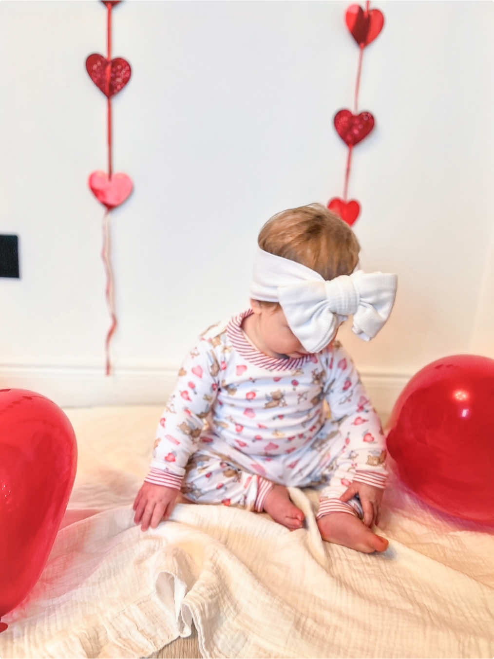 The most adorable valentines pjs from @Magnolia Baby  #valentinesbaby #valentinesclothes #valentinespjs #babyclothes #mumssupportingmums #mumsoftiktok #fyp