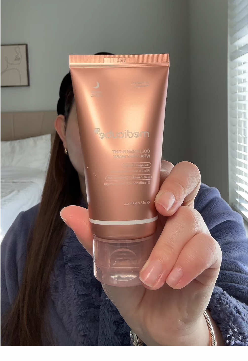 Serum y mascarilla de colageno de @Medicube US  #collagen #collagenmask #collagenserum #medicube 