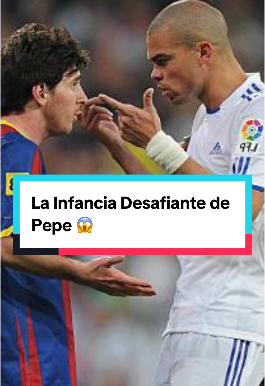 ¿El mejor defensor de la historia? #futbol⚽️ #pepe #messi #cristianoronaldo 