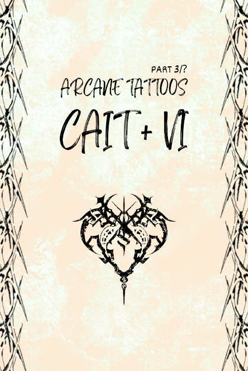 in honor of the storyboard leaks—here’s CAITVI inspired tatts!! To claim, book a tat with me 😘 Featuring zaun+Kiramman crest, violet borders, and city architectural elements These took me ages but I am excited for more jinx, Isha, vi, zaun, and more, in the works! Thanks to everyone who has been sweet and respectful of these pieces and I’m looking forward to tatting u 🥰 Here are some notes: Most of these are intended to be medium to large tattoos. To claim, get them tattooed by me. I do reworks of claimed designs so each is one of a kind and has variation in small details (think patterns of shadows, discrepancies in the arcane) ‼️I am NOT selling these as designs on their own. Please do not steal. ‼️If you cannot come out to get tatted by me, simply go to your local tattooer and ask for THEIR OWN take on Arcane tattoos. So many people are doing Arcane tatts--support the creative community instead of just copying. It’s easy and then we get to see more cool art out there! #nyctattooartist #queertattooartist #caitvi #arcane #arcaneleagueoflegends 