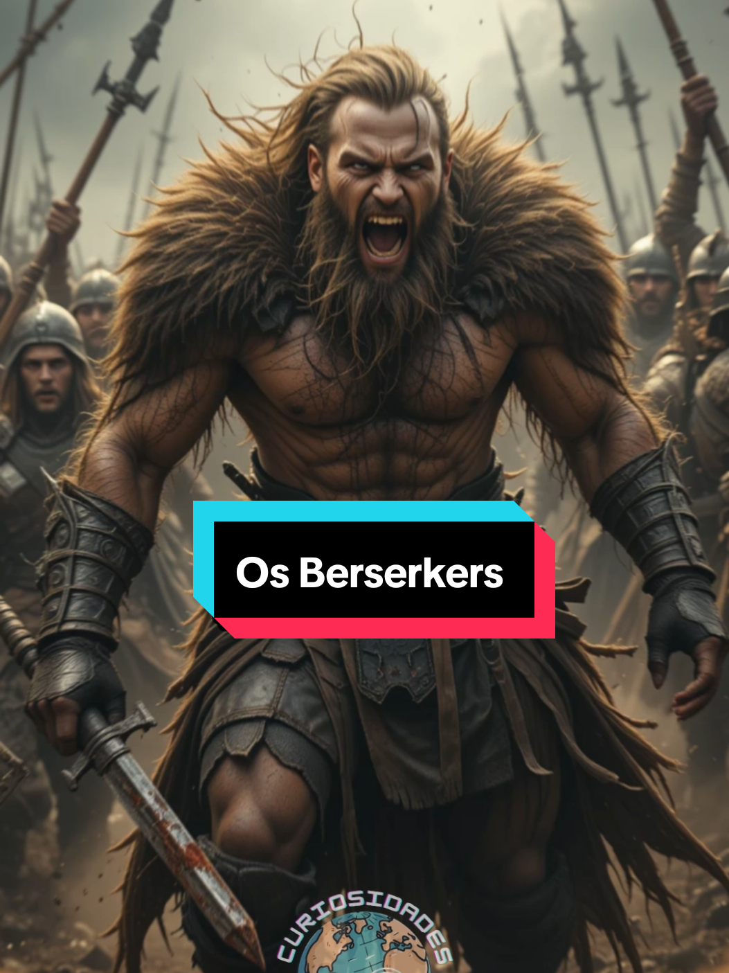 Os Berserkers #curiosidades #nordicas #berserkers #povosantigos 