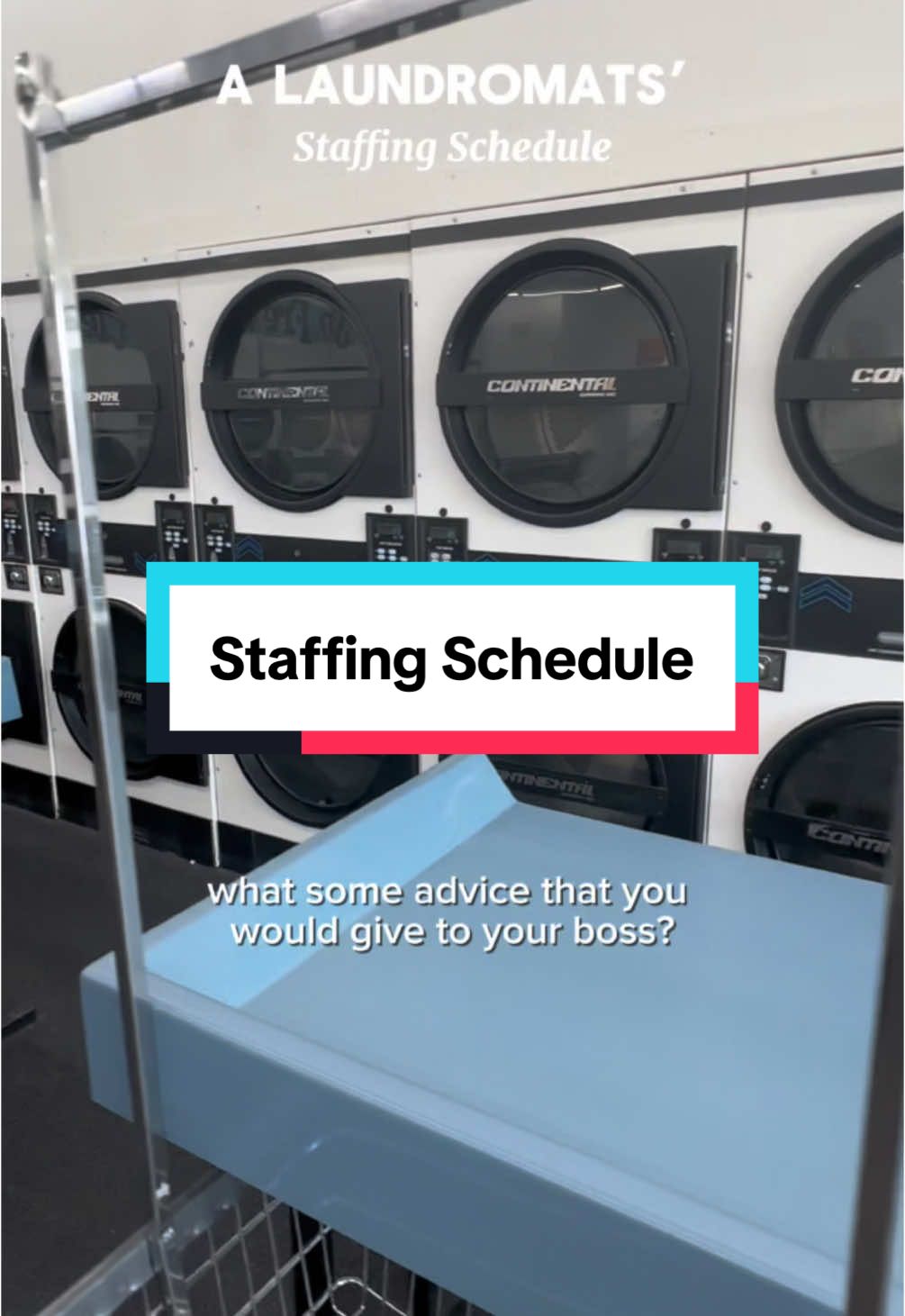 Managing a staffing schedule is always changing, but it just means we’re growing! 🙌🏻 #business #laundromat #money #entrepreneur 