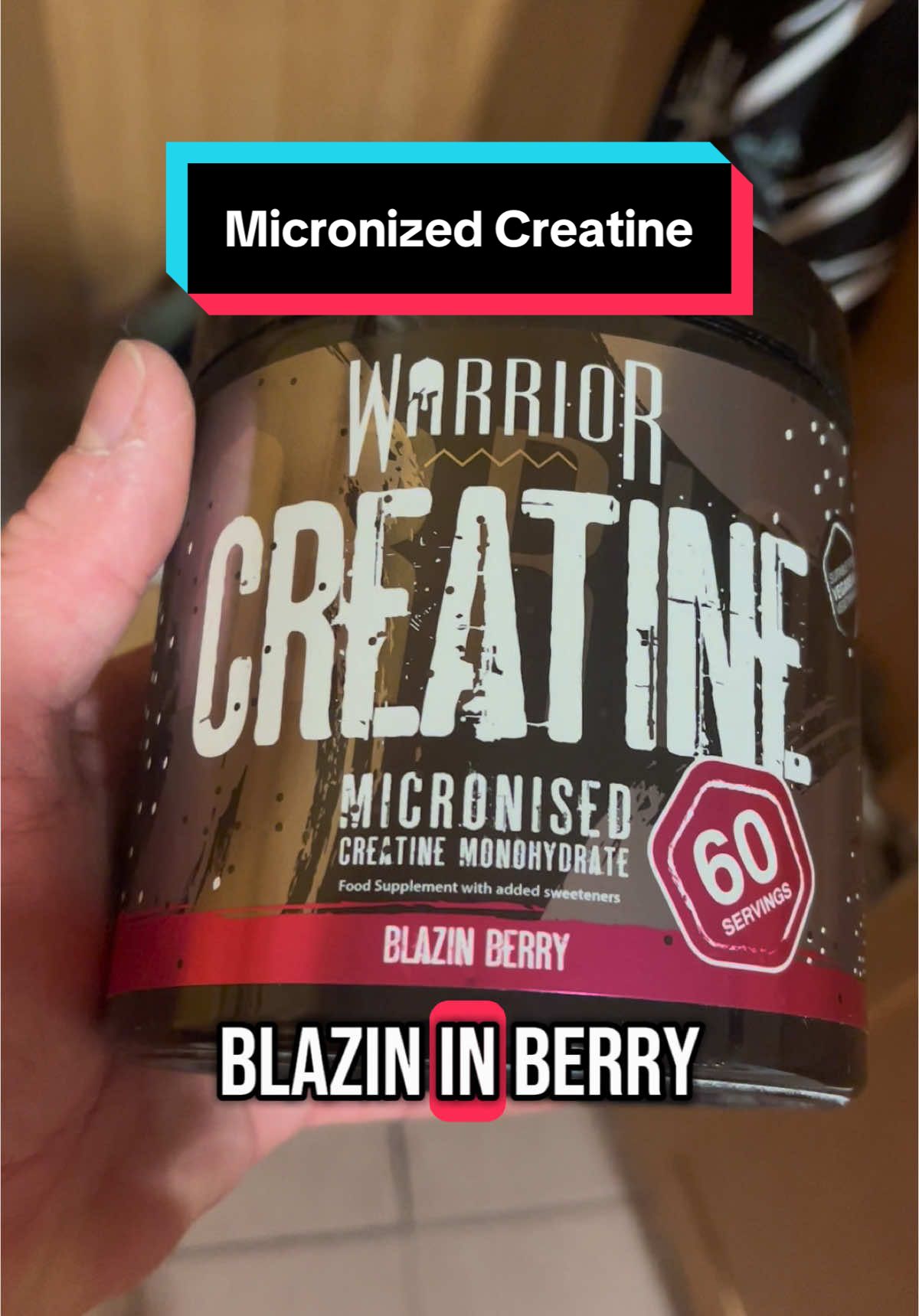 Unleash your power with Warrior Creatine! 💪 Available in a range of delicious flavors and micronized for faster absorption. ⚡ Boost your workout performance, enhance recovery, and fuel your gains! Get yours now from the link! #WarriorCreatine #MicronizedCreatine #FlavoredCreatine #MuscleFuel #FitnessBoost #Gains #WorkoutSupplement #CreatinePower #StrengthAndRecovery #FitnessGoals #BoostYourPerformance #Micronized #CreatineSupplement #GymEssentials #MuscleGrowth #SupplementGame