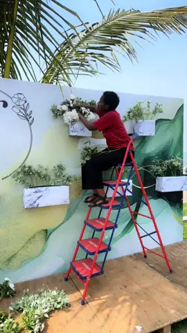 Zozo décor pour le mariage de Papa Christian et Maman Francine 