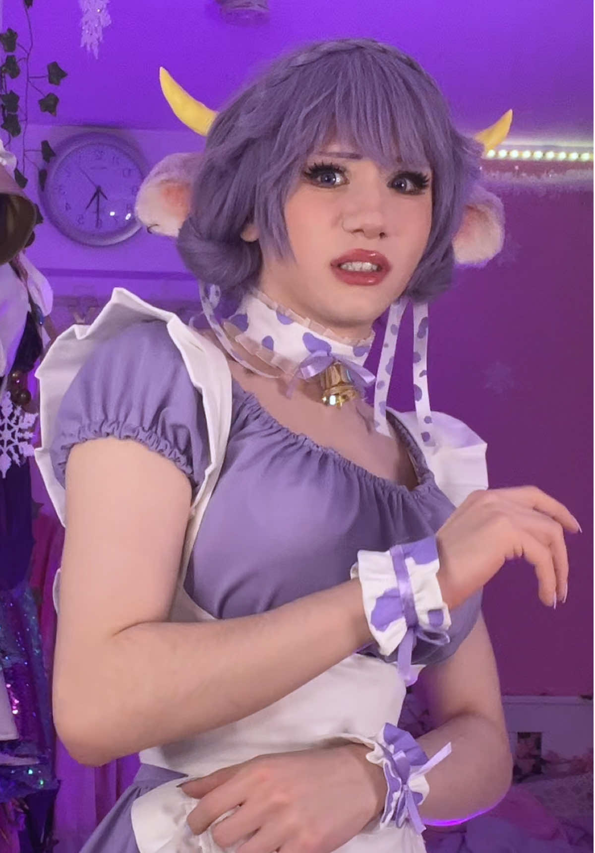 so i heard we‘re bringing back 2020? well…I‘M ALL FOR IT👀💜 #milka #cosplay 