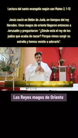 Los Reyes magos de Oriente - Padre José Arturo López Cornejo  #iglesiacatólica #iglesiacristiana #epifania #losreyesmagos 