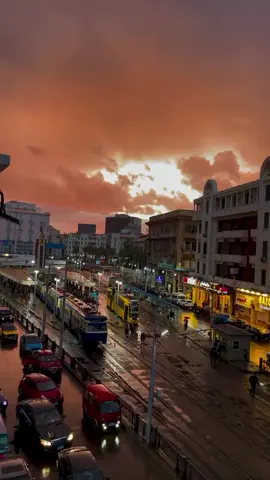 محطة الرمل 💙 اسكندرية 🌧️☔ ترام اسكندريه  around M7atet El Raml ❤️ #Alex #viral #viralditiktok  #fyp #fypシ゚ #tik_tok #tik_tok #rain 