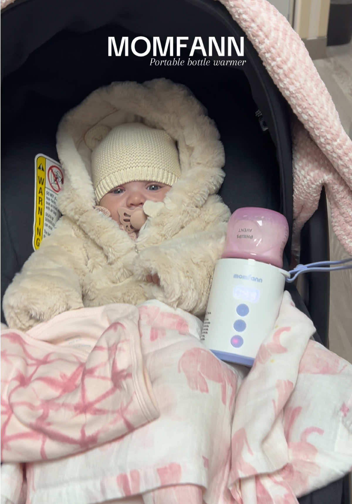 Enjoy 30% off using discount code P9NDSG4J LINK IN BIO 🫶🏼 #momfann #momfannportablebottlewarmer #breastfeeding #breastmilk #newmomtips #babymusthaves #bestbabyproducts 