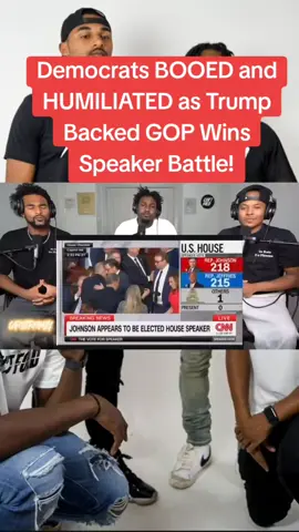 PART-2 | Democrats BOOED and HUMILIATED as Trump Backed GOP Wins Speaker Battle! #cnnnews #reaction #cartierfamily 