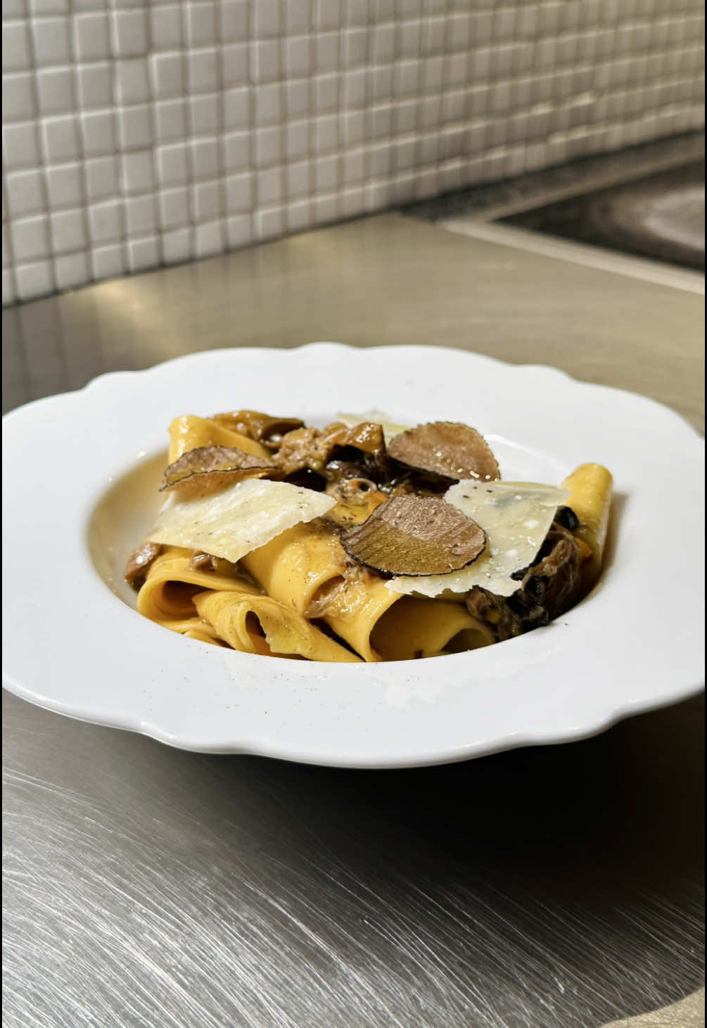 ASMR Duck Ragu #ragu #pasta #dinner  Recipe link in bio. 