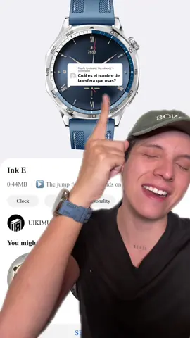 Replying to @Javier Fernández aquí te dejo una recomendación de esfera para el Huawei Watch GT 5 🤩 #tecnologia #techlifestyle #huaweiwatchgt5 