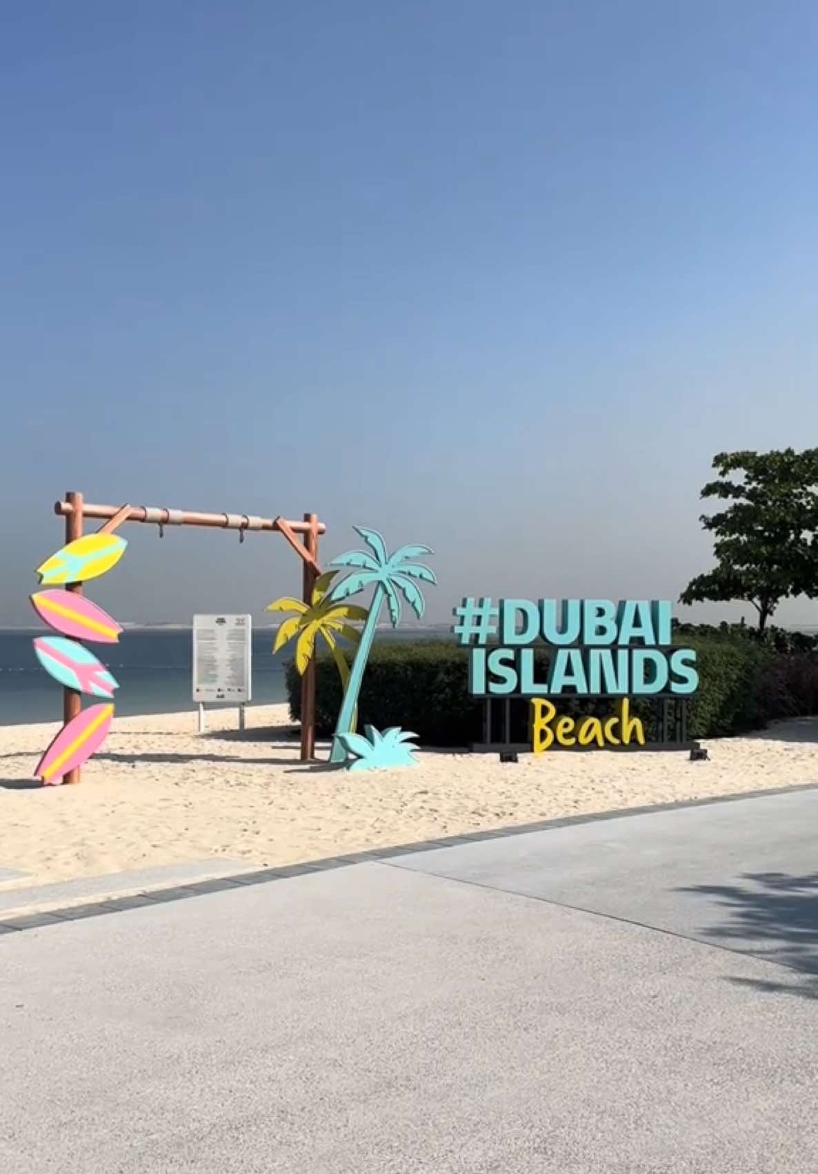 Dubai islands beach 🇦🇪 #dubai #islands #beach #france 