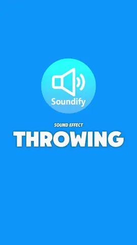 Throwing Sound Effect 🎵 #Throwing#SoundEffect #SFX #Soundify